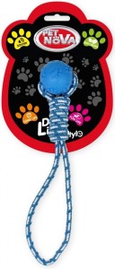PET NOVA piłka na sznurze 40 cm pl