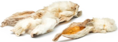 Petmex Ucho królicze z futrem 500g
