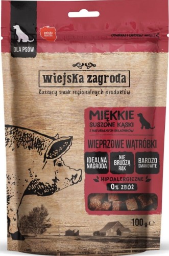 Wiejska Zagroda Przysmak Wieprzowe Wątróbki 100g