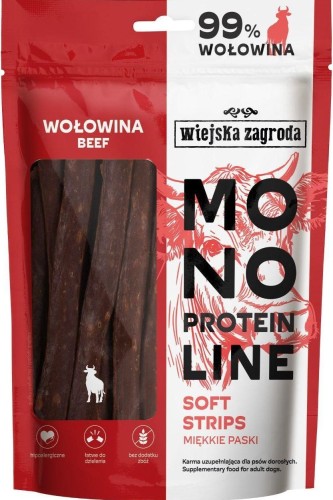 Wiejska Zagroda Przysmak Paski Mono Wołowina 100g