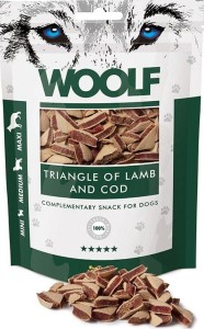 WOOLF Triangle Lamb and Cod 100g