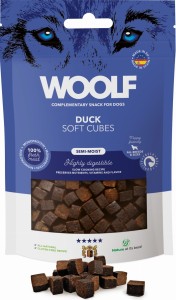 WOOLF Soft Cubes Monoprotein Duck 100g