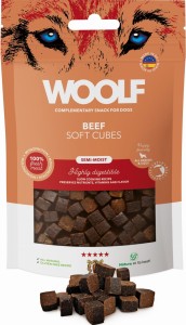 WOOLF Soft Cubes Monoprotein Beef 100g