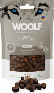 WOOLF Soft Cubes Monoprotein Goat 100g