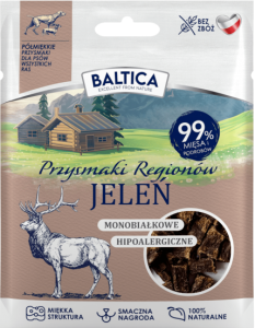 Baltica Przysmak Monobiałkowy Jeleń 30g