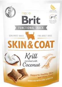 Brit Care Dog Snack Skin&Coat Krill 150g