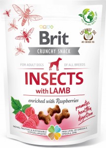 Brit Care Crunchy Cracker Insects Lamb 200g
