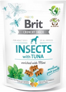 Brit Care Crunchy Cracker Insects Tuna 200g