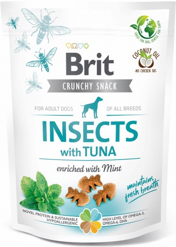 Brit Care Crunchy Cracker Insect Tuna 200g