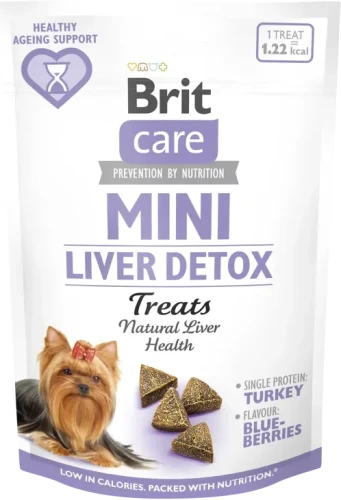 Brit Care Dog Mini Treats Liver Detox 50g