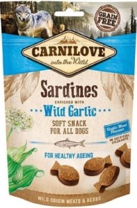 CARNILOVE Snack Dog Soft Sardines Wild Garlic 200g
