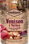 CARNILOVE Snack Freeze-Dried Venison Turkey 60g