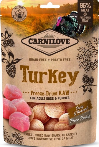CARNILOVE Snack Freeze-Dried Turkey 60g