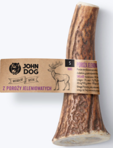JohnDog Poroża jelenia Hard S
