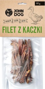 JohnDog Filet z kaczki 80g