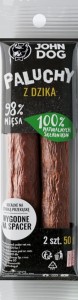 JohnDog Paluchy z dzika 2szt
