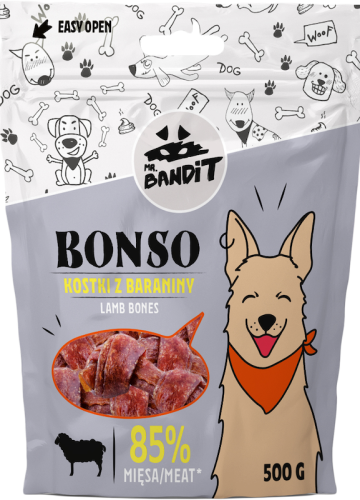 Mr. Bandit Bonso Lamb Bones 500g