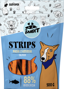 Mr.Bandit Strips Salmon 500g