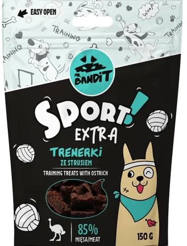Mr. Bandit Sport Extra Trenerki ze strusiem 150g