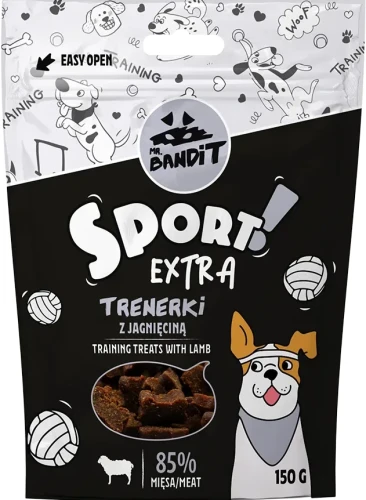 Mr. Bandit Sport Extra Trenerki z jagnięciną 150g