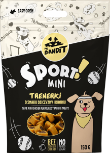 Mr.Bandit Sport Mini Trenerki Dziczyzna Drób 150g