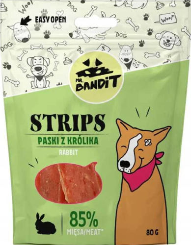 Mr. Bandit Strips Rabbit Stripes 80g