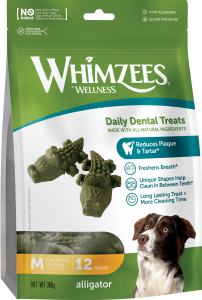 Whimzees Aligator M 12szt