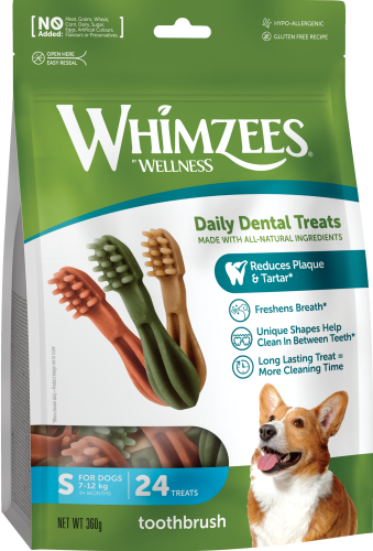 Whimzees Szczoteczka S 24szt