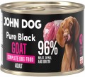 JohnDog Pure Black Adult Kozina 6x200g