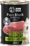 John Dog Pure  Black Special Adult konina 400g