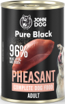 John Dog Pure Black Adult bażant 400g