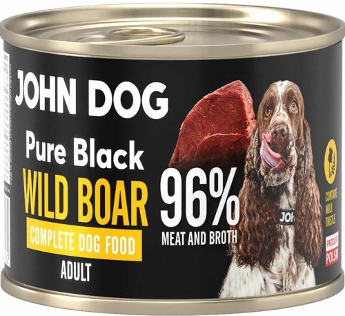 John Dog Pure Black Adult Dzik 200g