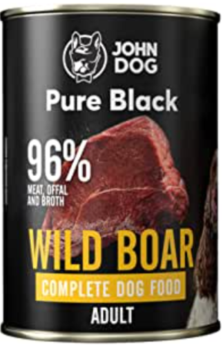 John Dog Pure Black Adult dzik 400g
