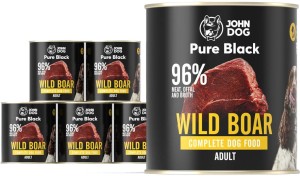 John Dog Pure Black Adult dzik 6x800g