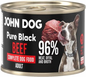 John Dog Pure Black Adult Wołowina 200g
