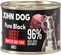 John Dog Pure Black Adult Wołowina 6x200g