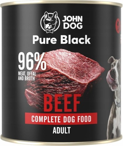 John Dog Pure Black Adult wołowina 800g