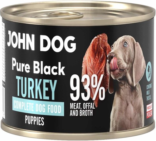John Dog Pure Black Puppy Indyk 200g