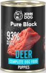 John Dog Pure Black Puppy jeleń 400g
