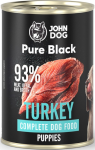 John Dog Pure Black Puppy indyk 400g