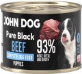 John Dog Pure Black Puppy Wołowina 6x200g