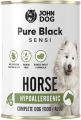 John Dog Pure Black Sensi Hypoallergenic Konina 6x400g