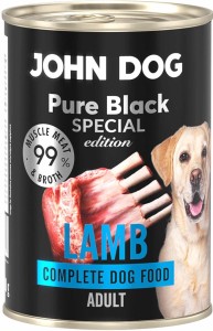 John Dog Pure Black Special Adult Jagnięcina 400g