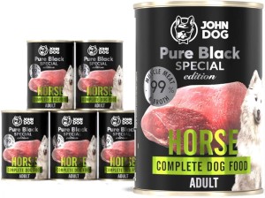 John Dog Pure Black Special Edition Konina 6x400g