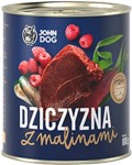 JohnDog Berry Adult Dziczyzna z malinami 400g
