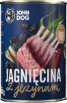 JohnDog Berry Adult Jagnięcina z jeżynami 400g