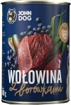 JohnDog Berry Adult Wołowina z borówkami 400g