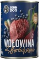 JohnDog Berry Adult Wołowina z borówkami 6x400g