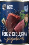 JohnDog Berry Junior Dzik z cielęciną 400g