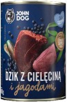 JohnDog Berry Junior Dzik z cielęciną 800g